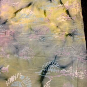 Tie-Dye Patterned Fabric 2 yards
